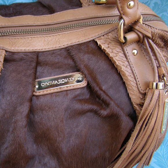 🤎 EUC Cynthia Rowley large Leather Bag - Picture 11 of 16